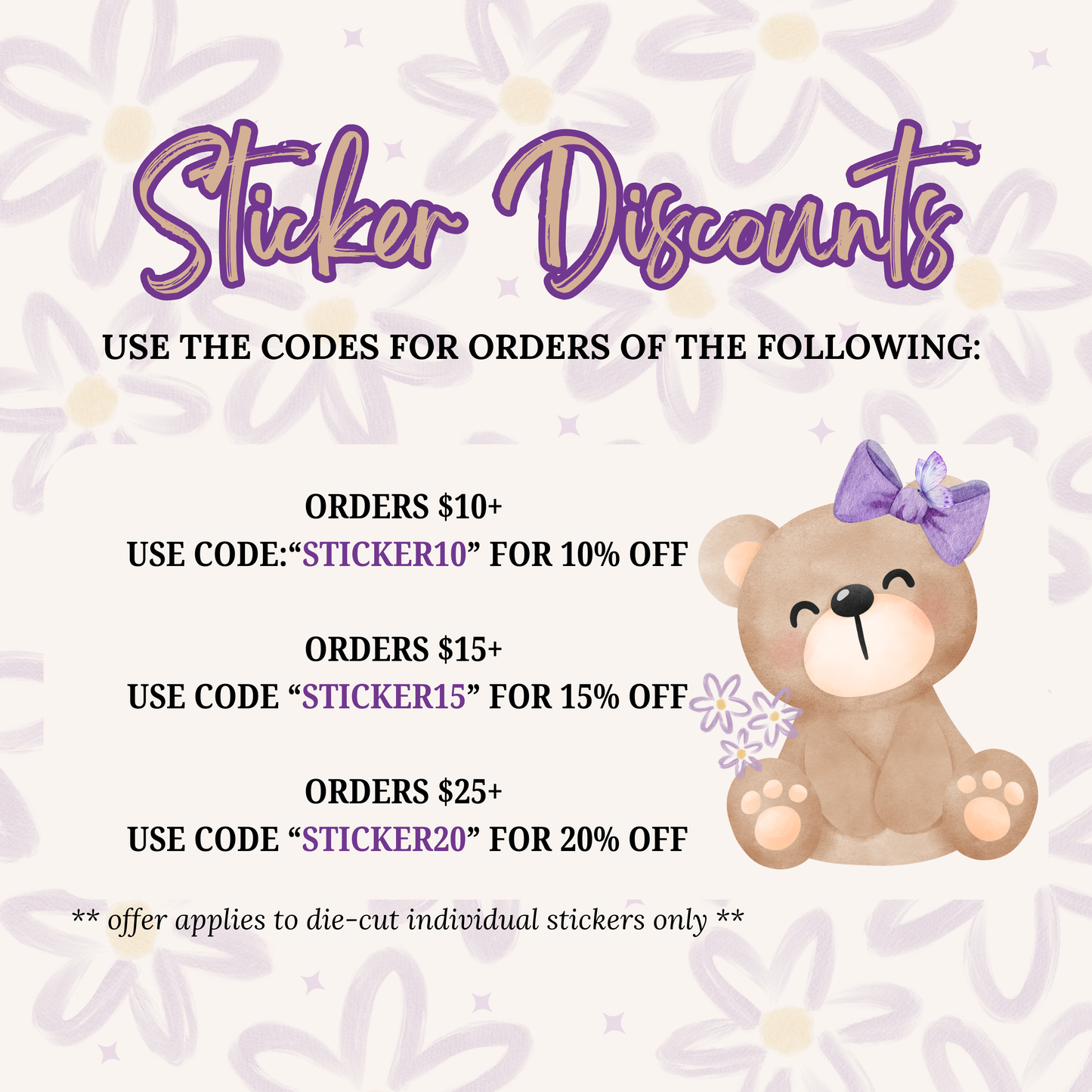 Two Smiley Blush Ghosts Sticker STI-025