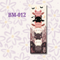 Beary Cute Bats Halloween Bookmarks