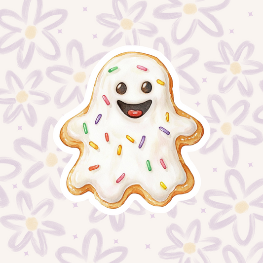 Sugar Cookie Ghost Sticker STI-035