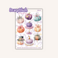 Enchanted Pumpkin Parade Sticker Set - HA-001