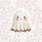Two Smiley Blush Ghosts Sticker STI-025