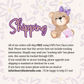 Sky Coquette Pumpkin Sticker STI-002