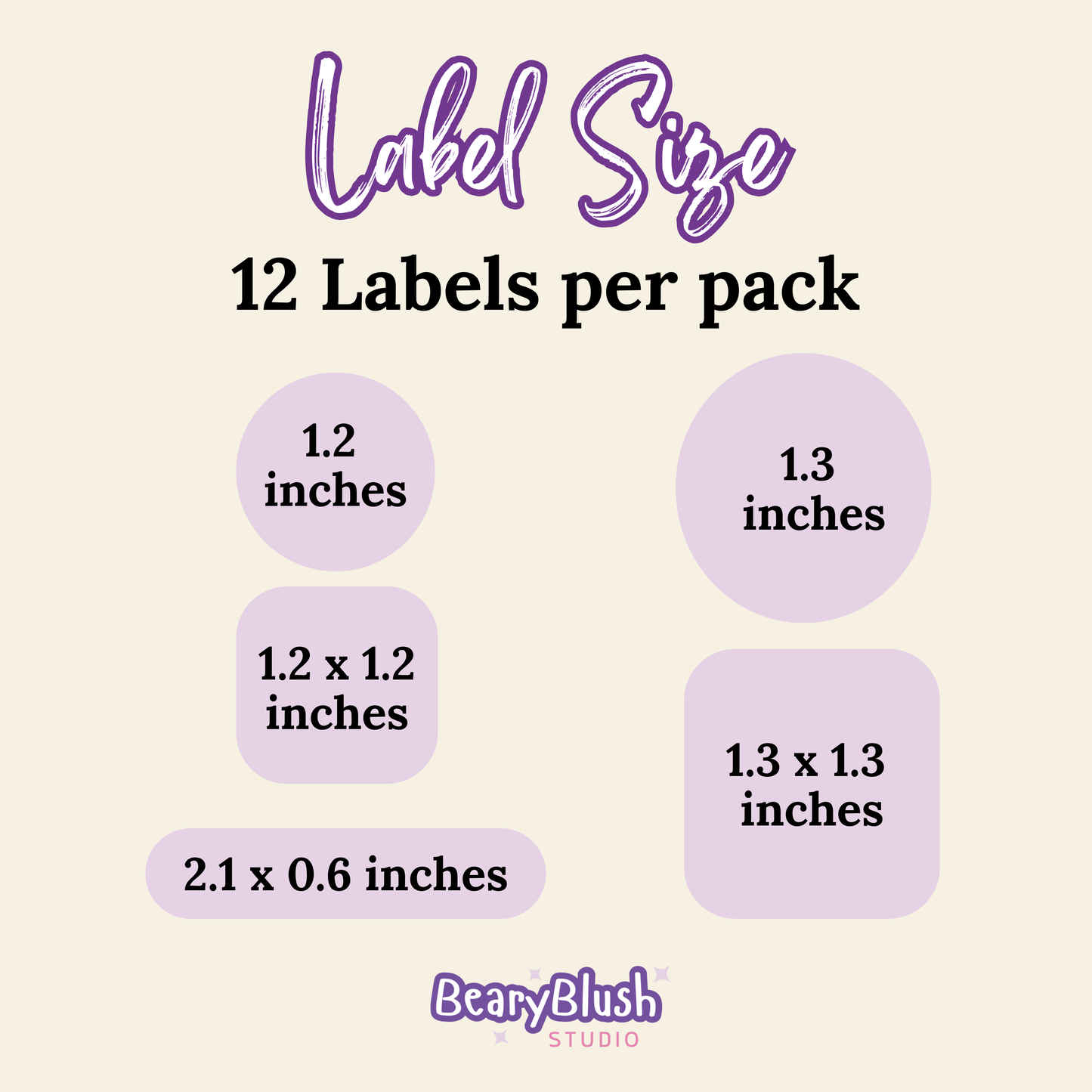 Kids Sports Theme Sticker Labels